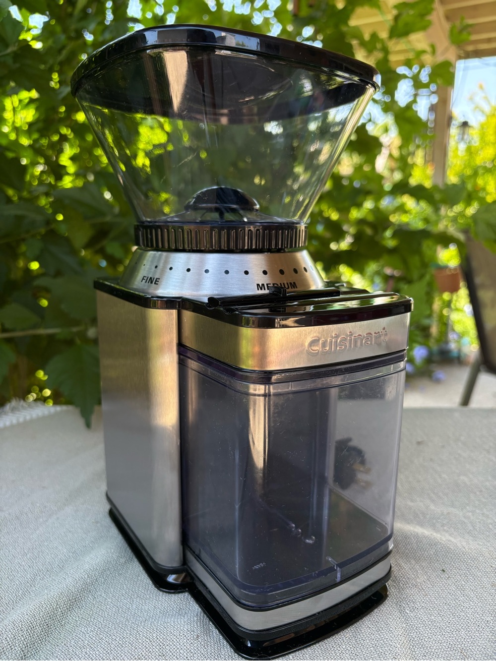 Cuisinart Supreme Grind Stainless Steel Bur Grinder